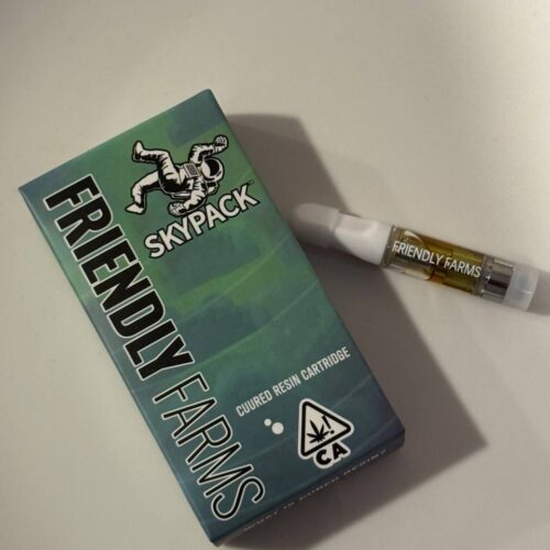Friendly Farms Skypack Cartridge – Premium Live Resin Vape